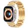 Mobigear Berlin Bracelet Acier Apple Watch Fermeture boucle déployante - 42/41/40/38 mm - Or