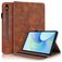 Mobigear Tree Coque Samsung Galaxy Tab S10 FE Plus Etui + Porte-crayon - Marron