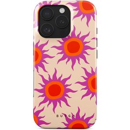 Burga Tough Coque iPhone 16 Pro Coque arrière Rigide Anti-Chocs - Sunset Glow