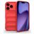 Mobigear Bumpy iPhone 17 Pro TPU souple Coque arrière - Rouge