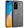 Mobigear Croco Coque Huawei P40 Coque arrière Rigide - Noir