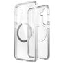Speck Presidio2 Clear Coque Transparente Samsung Galaxy S25 Plus MagSafe Coque arrière Rigide Anti-Chocs - Transparent