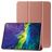 Mobigear Tri-Fold Gel Coque iPad 10 (2022) Etui en TPU,Similicuir - Rose doré