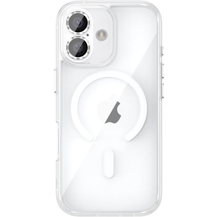 Valenta Trend Coque Transparente iPhone 17 MagSafe Coque arrière Rigide - Transparent