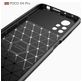 Mobigear Brushed Slim Coque POCO X4 Pro 5G Coque arrière en TPU Souple - Bleu