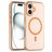 Mobigear Shockproof Coque iPhone 16 Plus MagSafe Coque arrière en TPU Souple - Orange