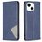 Mobigear Rhombus Slim iPhone 15 Étui - Bleu