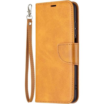 Mobigear Excellent Housse Xiaomi Redmi 10 4G Etui Porte-Monnaie - Cognac