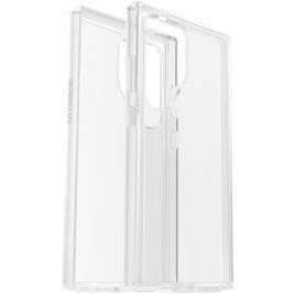 OtterBox Symmetry Coque Transparente Samsung Galaxy S24 Ultra Coque arrière Rigide Anti-Chocs - Transparent