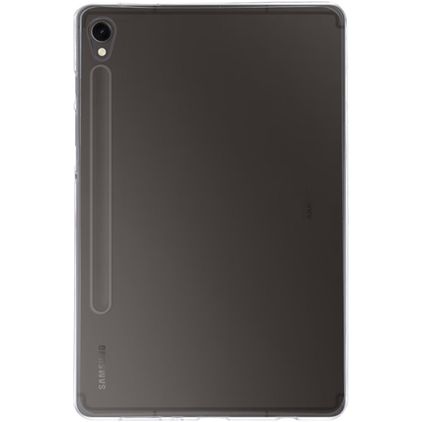 Mobiparts Classic Coque Samsung Galaxy Tab S9 Coque arrière en en TPU Souple - Transparent