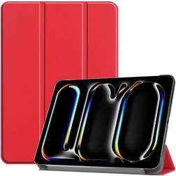 Mobigear Tri-Fold Coque iPad Pro 13 Pouces (2025) Etui - Rouge