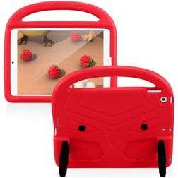 Mobigear Buddy Coque iPad 8 (2020) Coque de tablette pour enfants avec Poignée Enfants en EVA - Rouge
