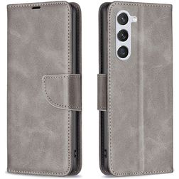 Mobigear Excellent Housse Samsung Galaxy S25 Etui Porte-Monnaie - Gris