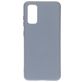 Mobiparts Coque Samsung Galaxy S20 Coque arrière en Silicone - Royal Grey