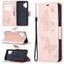 Mobigear Butterfly Housse Samsung Galaxy A32 5G Etui Porte-Monnaie - Rose doré