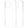 Mobiparts Classic Coque Transparente iPhone 16 Pro Max Coque arrière en TPU Souple - Transparent