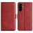 Mobigear Slim Magnet Housse Samsung Galaxy A57 Etui Porte-Monnaie - Rouge