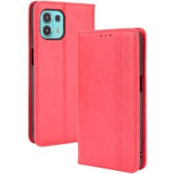 Mobigear Sensation Housse Motorola Edge 20 Lite Etui Porte-Monnaie - Rouge