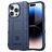 Mobigear Rugged Shield Coque iPhone 15 Pro Coque arrière en TPU Souple Anti-Chocs - Bleu