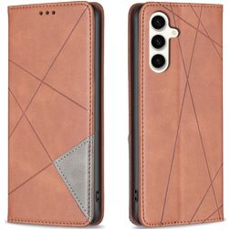Mobigear Rhombus Slim Housse Samsung Galaxy S23 FE Etui - Marron