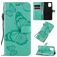 Mobigear Butterfly Housse Samsung Galaxy S10 Lite Etui Porte-Monnaie - Turquoise