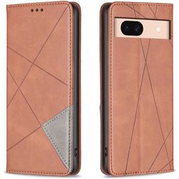 Mobigear Rhombus Slim Housse Google Pixel 8a Etui - Marron