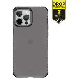 ITSkins SpectrumClear Coque iPhone 13 Pro Coque arrière en TPU Souple Anti-Chocs - Smoke