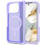 Mobigear Shockproof Google Pixel 10 Pro Fold MagSafe Plastique rigide Coque arrière - Violet