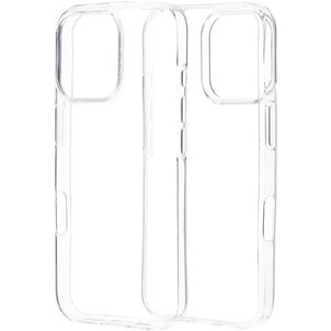 Mobiparts Classic Coque Transparente iPhone 16 Pro Coque arrière en TPU Souple - Transparent