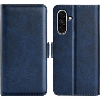 Mobigear Slim Magnet Housse Samsung Galaxy A36 Etui Porte-Monnaie - Dark Blue