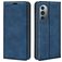 Mobigear Retro Slim Housse Motorola Edge X30 Etui Porte-Monnaie - Dark Blue