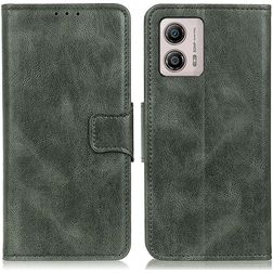 Mobigear Classy Housse Motorola Moto G53 5G Etui Porte-Monnaie - Vert