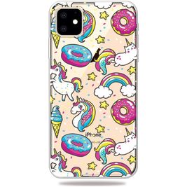 Mobigear Design Coque iPhone 11 Pro Max Coque arrière en TPU Souple - Licorne Mobigear Design Coque iPhone 11 Pro Max Coque arrière en TPU Souple - Licorne
