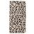 Mobigear Leopard iPhone XR Étui Portefeuille - Marron