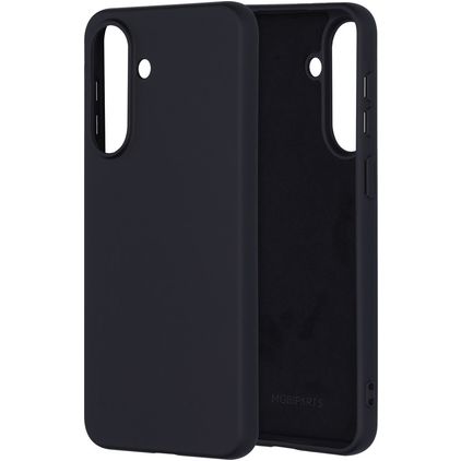 Mobiparts Coque Samsung Galaxy A37 Coque arrière en Silicone - Noir