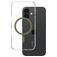 CARE by PanzerGlass Flagship Coque iPhone 16 MagSafe Coque arrière Rigide - Transparent / Vert