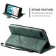 Mobigear Rhombus Housse iPhone SE (2022) Etui Porte-Monnaie - Vert