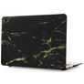 Mobigear Marble MacBook Pro 13 Pouces (2016-2023) Coque - Noir / Marron - Model A1706 / A1708 / A1989 / A2159 / A2289 / A2251 / A2338