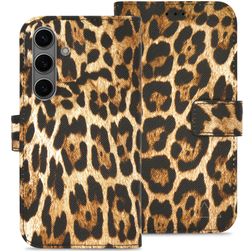 My Style Flex Wallet Housse Samsung Galaxy S24 FE Etui Porte-Monnaie - Wild Leopard