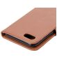 Mobigear Flowers Housse iPhone SE (2020) Etui Porte-Monnaie - Marron