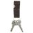 Valenta Keychain Porte-clés en Cuir avec Poche à Pièces - Marron