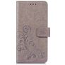 Mobigear Clover Housse OnePlus 6T Etui Porte-Monnaie - Gris