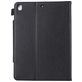 Mobigear Luxury Coque iPad 9 (2021) Etui + Porte-crayon - Noir