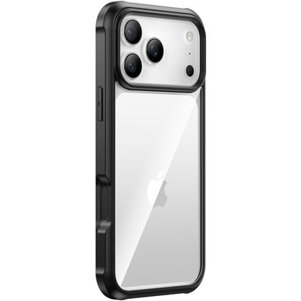 Valenta Full Cover Transparent iPhone 18 Pro Max Verre trempé Coque arrière Antichoc - Transparent