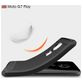 Mobigear Brushed Slim Coque Motorola Moto G7 Play Coque arrière en TPU Souple - Rouge