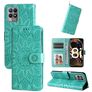 Mobigear Sunflower Housse Realme Narzo 50 4G Etui Porte-Monnaie - Vert