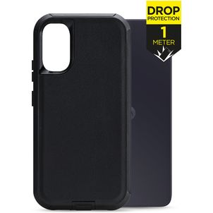 Mobilize Defender Coque Samsung Galaxy A35 Coque arrière Rigide Anti-Chocs - Noir