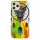 Mobigear Design Coque iPhone 12 Pro Max Coque arrière en TPU Souple - Attrapeur de rêves