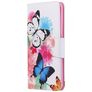 Mobigear Design Huawei P40 Pro Étui Portefeuille - Papillon