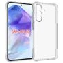 Mobigear Cushion Coque Transparente Samsung Galaxy A56 Coque arrière en TPU Souple - Transparent